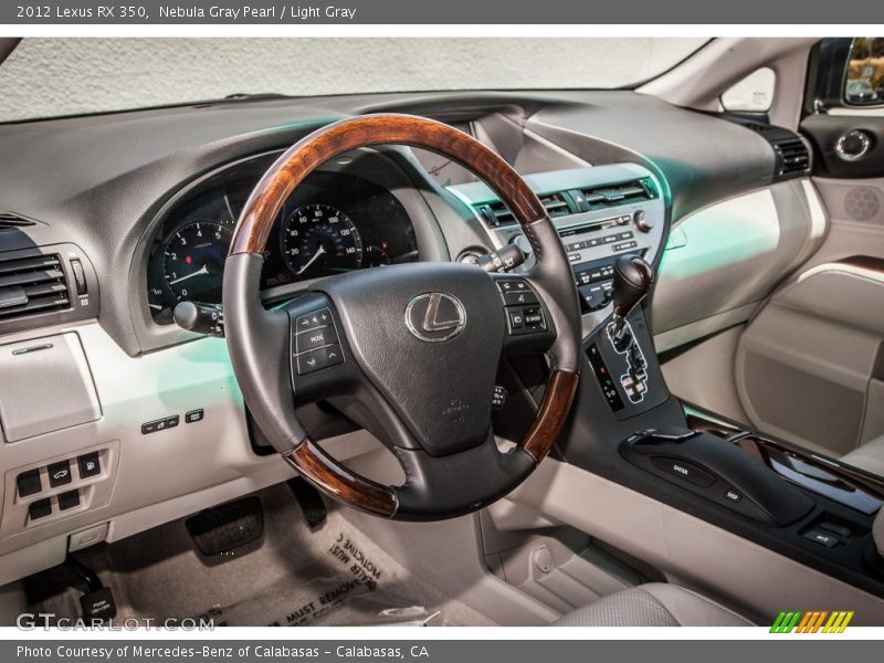 Light Gray Interior - 2012 RX 350 