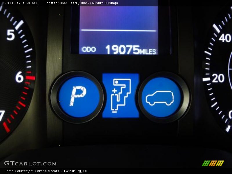 Tungsten Silver Pearl / Black/Auburn Bubinga 2011 Lexus GX 460