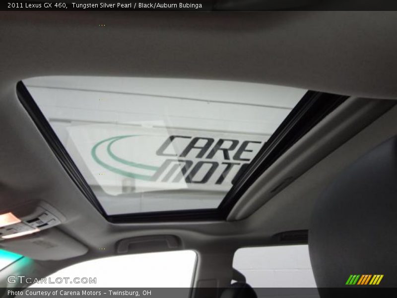 Tungsten Silver Pearl / Black/Auburn Bubinga 2011 Lexus GX 460