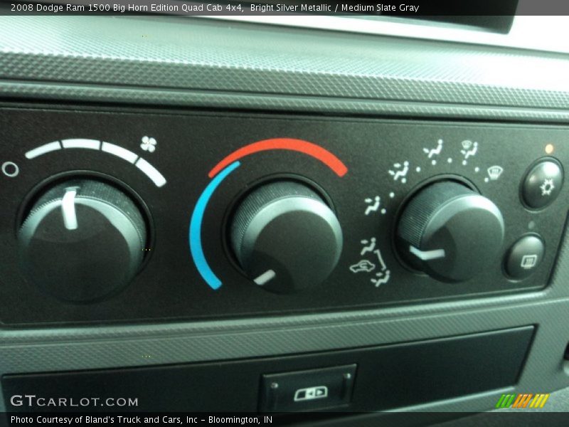 Bright Silver Metallic / Medium Slate Gray 2008 Dodge Ram 1500 Big Horn Edition Quad Cab 4x4