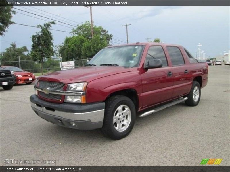 Sport Red Metallic / Dark Charcoal 2004 Chevrolet Avalanche 1500 Z66