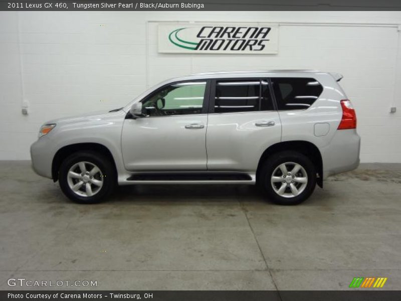 Tungsten Silver Pearl / Black/Auburn Bubinga 2011 Lexus GX 460