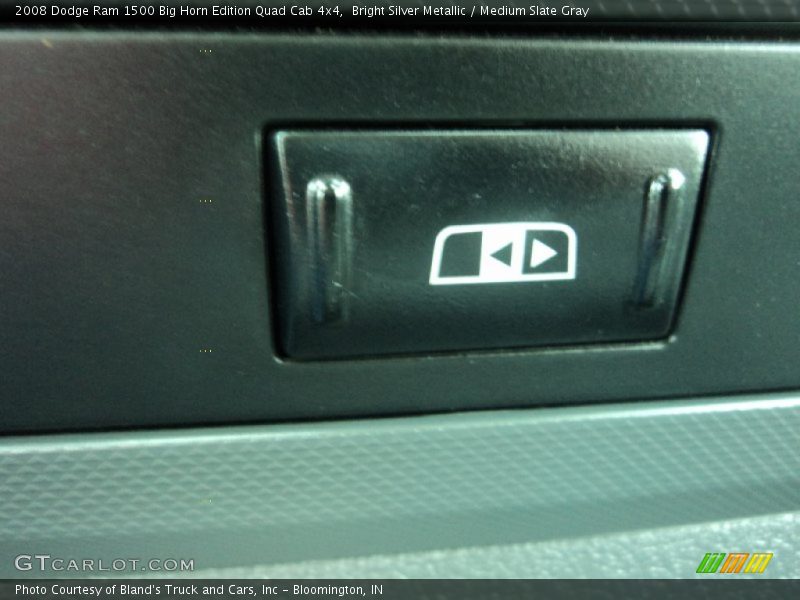 Bright Silver Metallic / Medium Slate Gray 2008 Dodge Ram 1500 Big Horn Edition Quad Cab 4x4