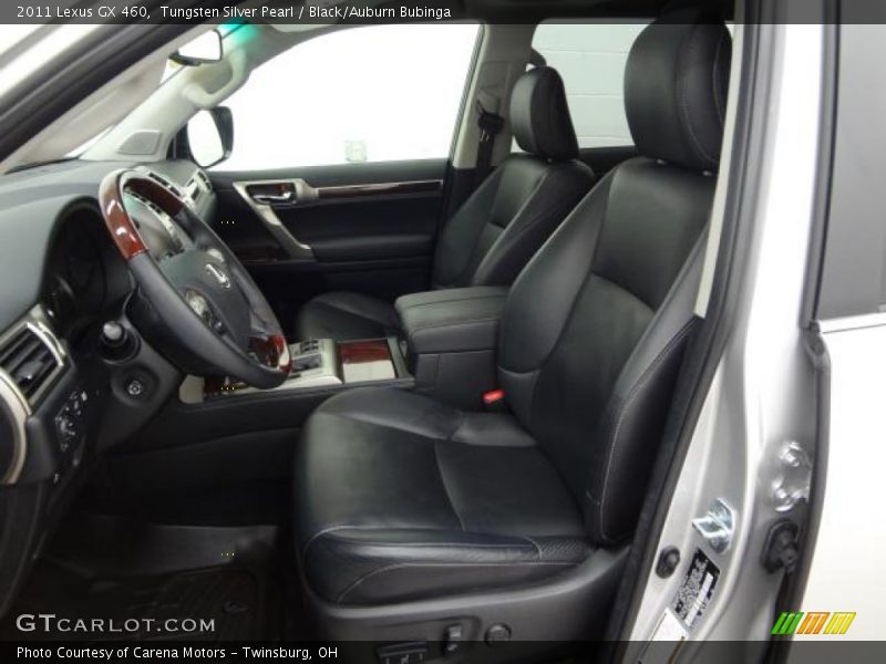 Tungsten Silver Pearl / Black/Auburn Bubinga 2011 Lexus GX 460
