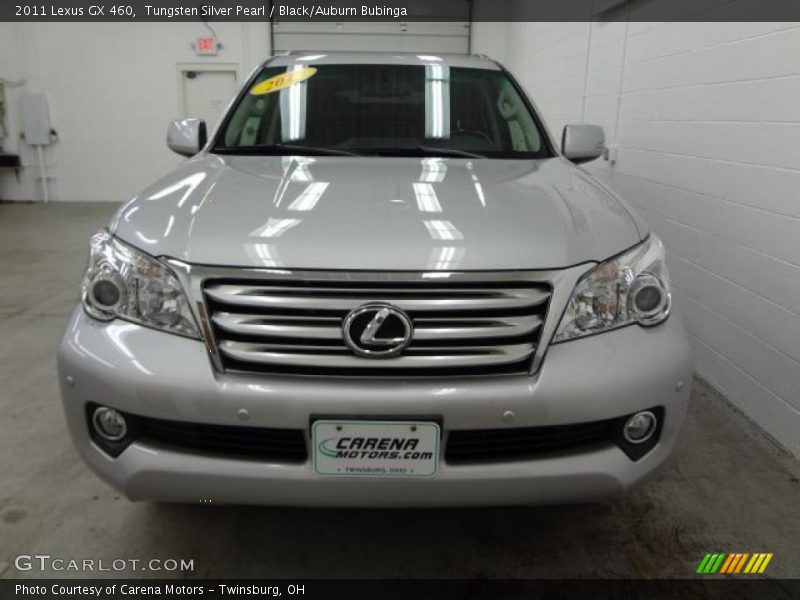 Tungsten Silver Pearl / Black/Auburn Bubinga 2011 Lexus GX 460