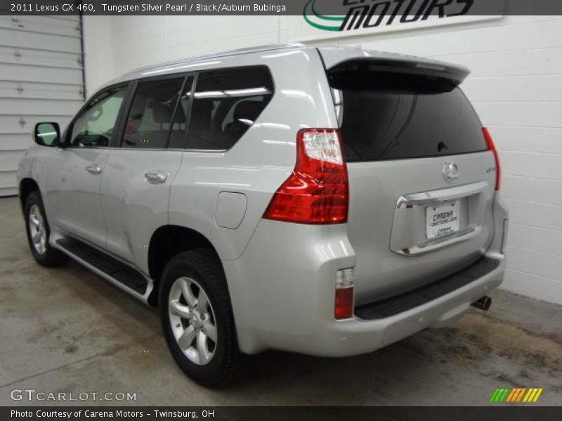Tungsten Silver Pearl / Black/Auburn Bubinga 2011 Lexus GX 460