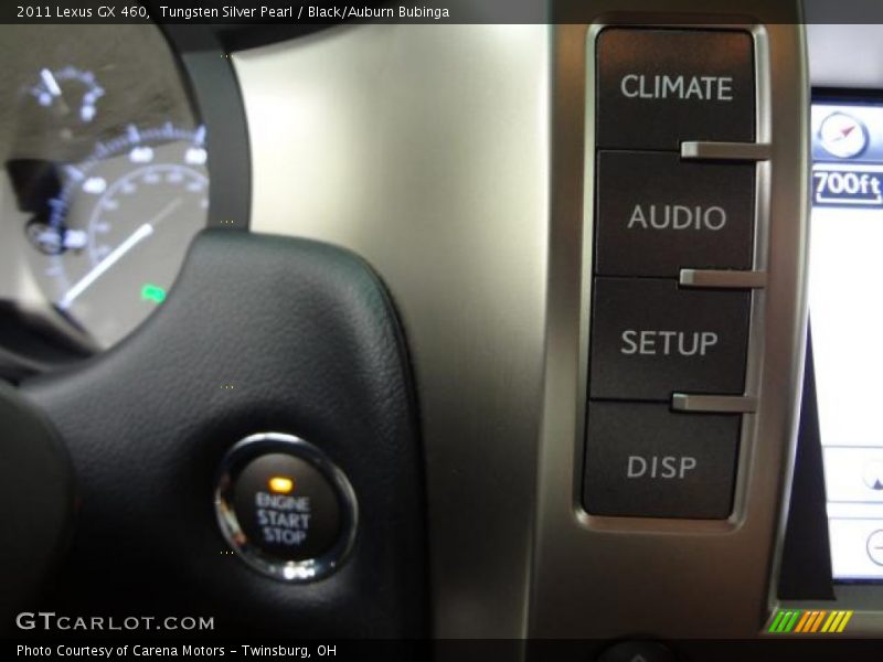 Tungsten Silver Pearl / Black/Auburn Bubinga 2011 Lexus GX 460