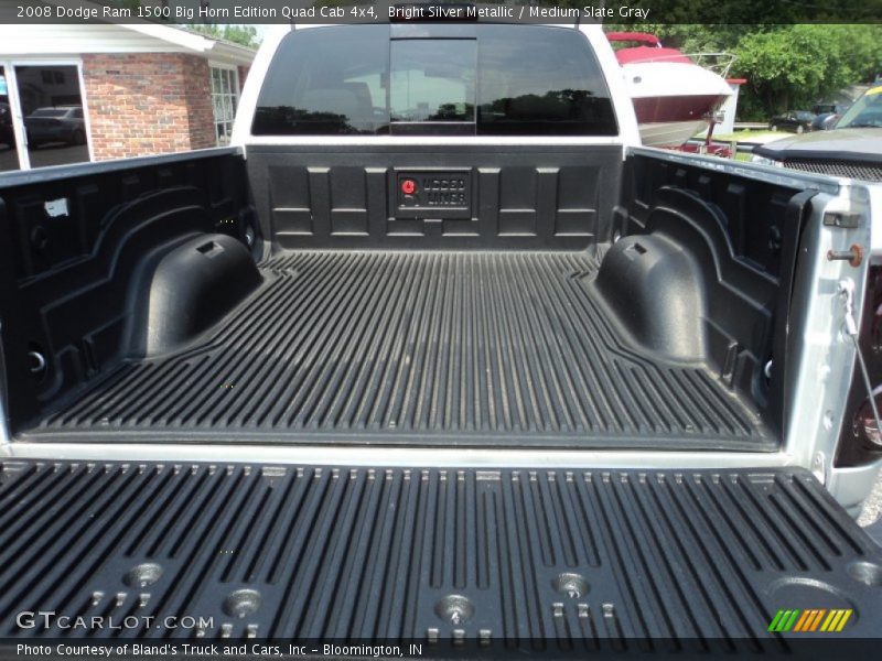 Bright Silver Metallic / Medium Slate Gray 2008 Dodge Ram 1500 Big Horn Edition Quad Cab 4x4