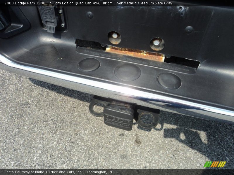 Bright Silver Metallic / Medium Slate Gray 2008 Dodge Ram 1500 Big Horn Edition Quad Cab 4x4