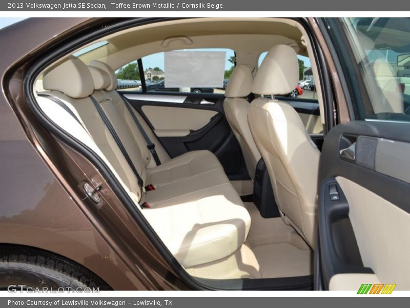 Toffee Brown Metallic / Cornsilk Beige 2013 Volkswagen Jetta SE Sedan