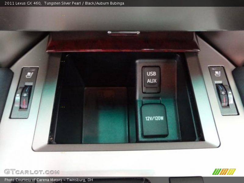 Tungsten Silver Pearl / Black/Auburn Bubinga 2011 Lexus GX 460