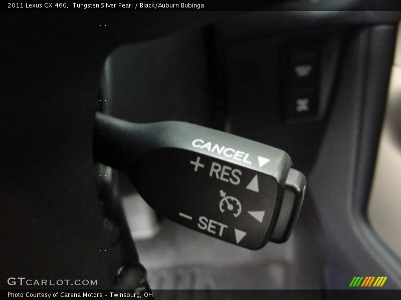 Tungsten Silver Pearl / Black/Auburn Bubinga 2011 Lexus GX 460