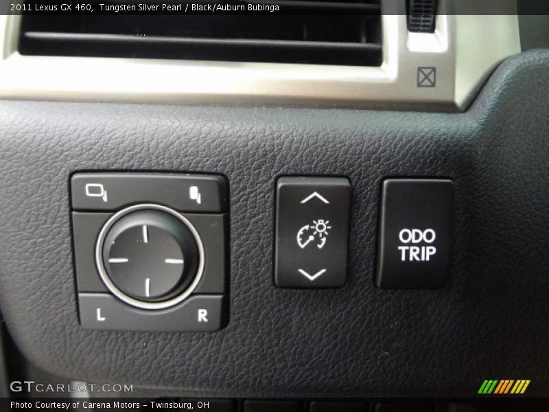 Tungsten Silver Pearl / Black/Auburn Bubinga 2011 Lexus GX 460