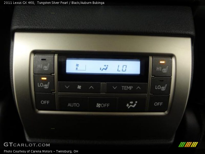 Tungsten Silver Pearl / Black/Auburn Bubinga 2011 Lexus GX 460