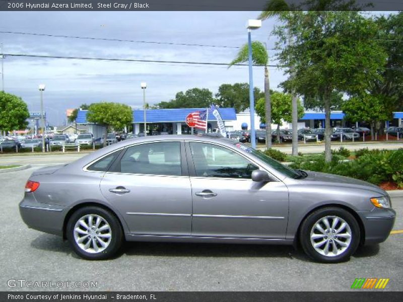 Steel Gray / Black 2006 Hyundai Azera Limited