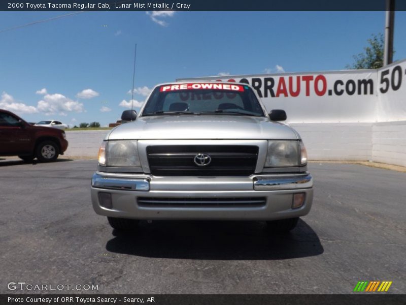 Lunar Mist Metallic / Gray 2000 Toyota Tacoma Regular Cab