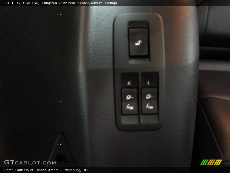 Tungsten Silver Pearl / Black/Auburn Bubinga 2011 Lexus GX 460