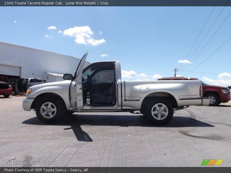 Lunar Mist Metallic / Gray 2000 Toyota Tacoma Regular Cab