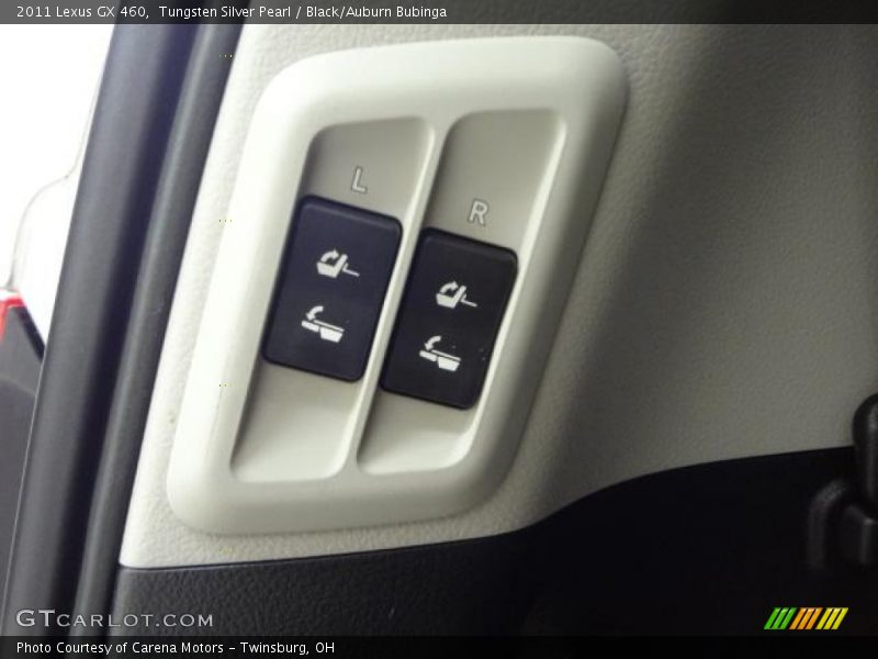 Tungsten Silver Pearl / Black/Auburn Bubinga 2011 Lexus GX 460