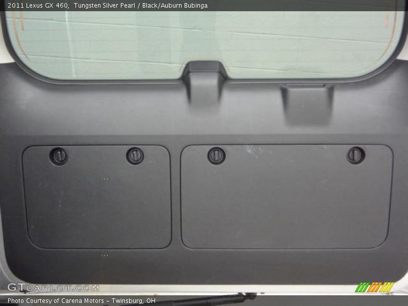 Tungsten Silver Pearl / Black/Auburn Bubinga 2011 Lexus GX 460