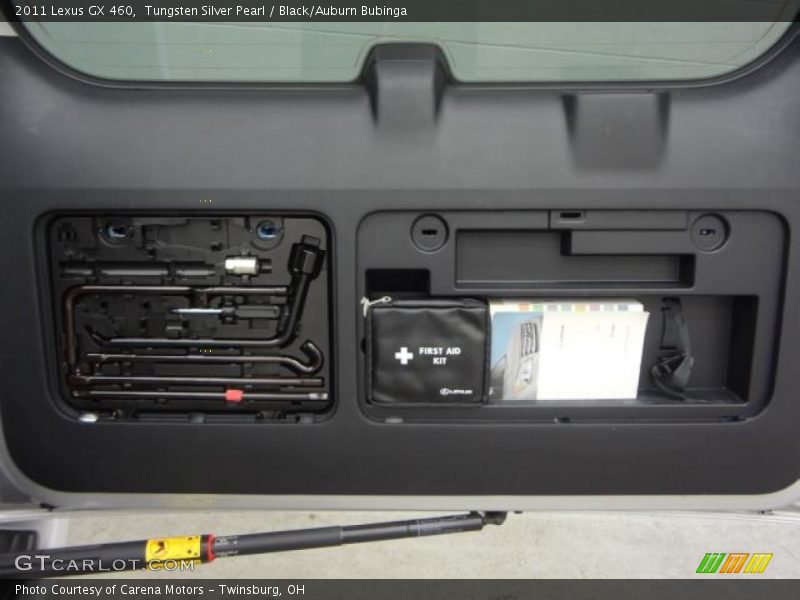 Tungsten Silver Pearl / Black/Auburn Bubinga 2011 Lexus GX 460