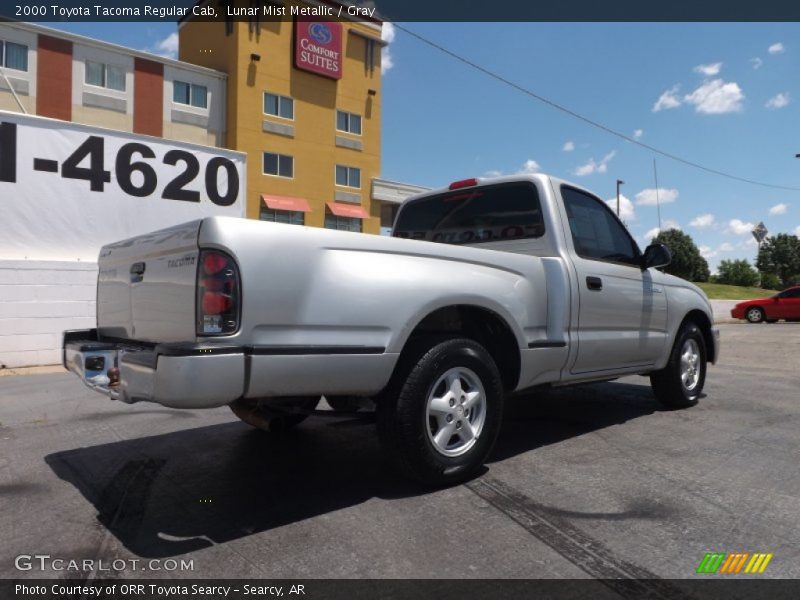Lunar Mist Metallic / Gray 2000 Toyota Tacoma Regular Cab