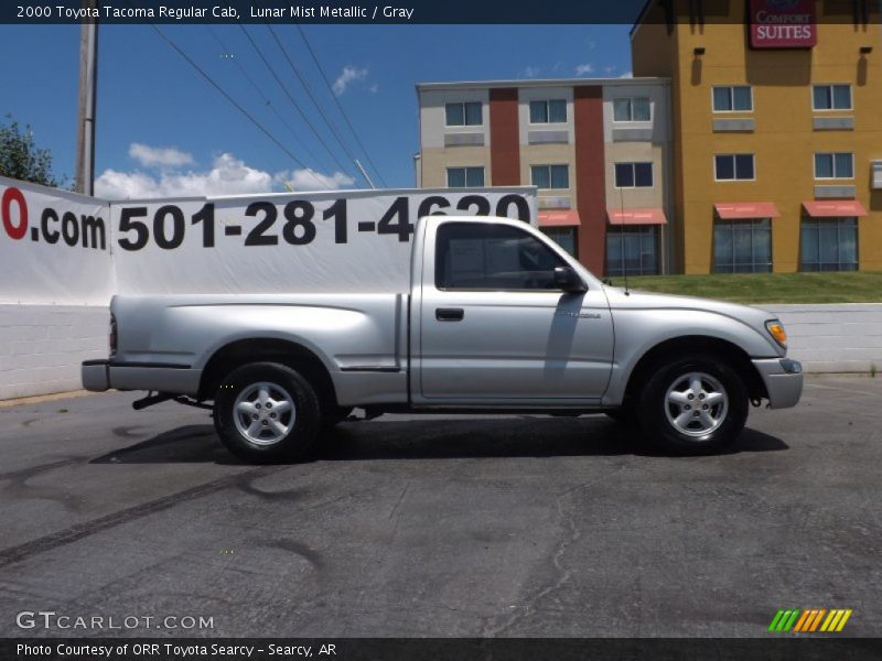 Lunar Mist Metallic / Gray 2000 Toyota Tacoma Regular Cab