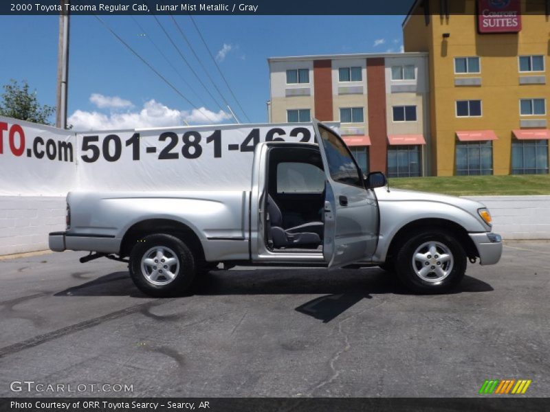 Lunar Mist Metallic / Gray 2000 Toyota Tacoma Regular Cab
