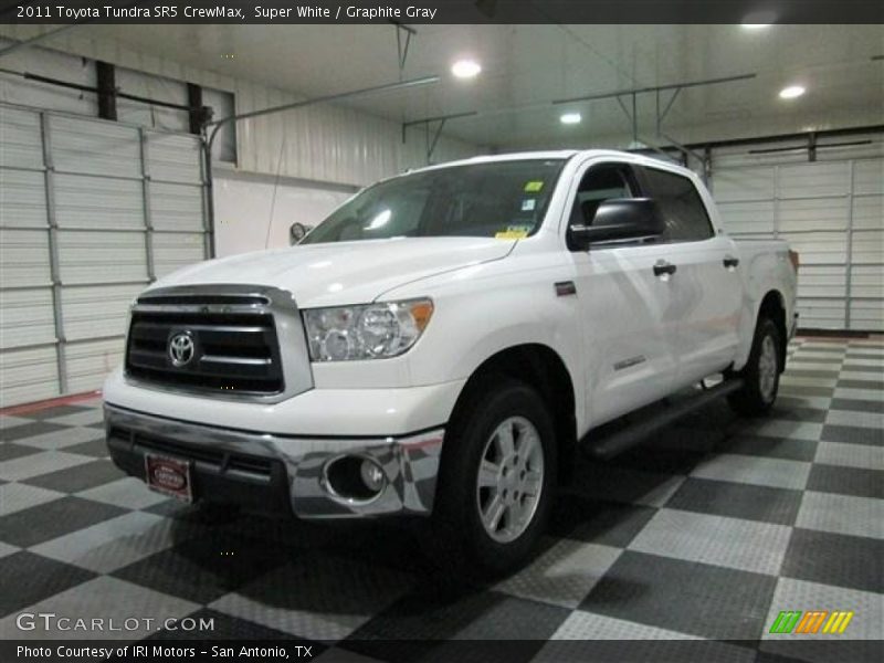 Super White / Graphite Gray 2011 Toyota Tundra SR5 CrewMax