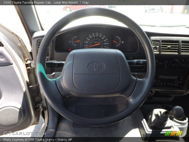 Lunar Mist Metallic / Gray 2000 Toyota Tacoma Regular Cab