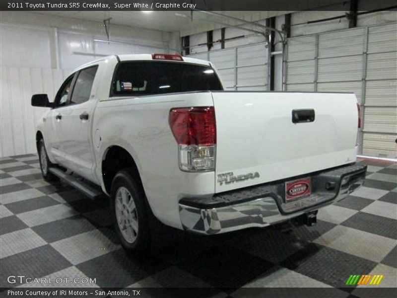 Super White / Graphite Gray 2011 Toyota Tundra SR5 CrewMax