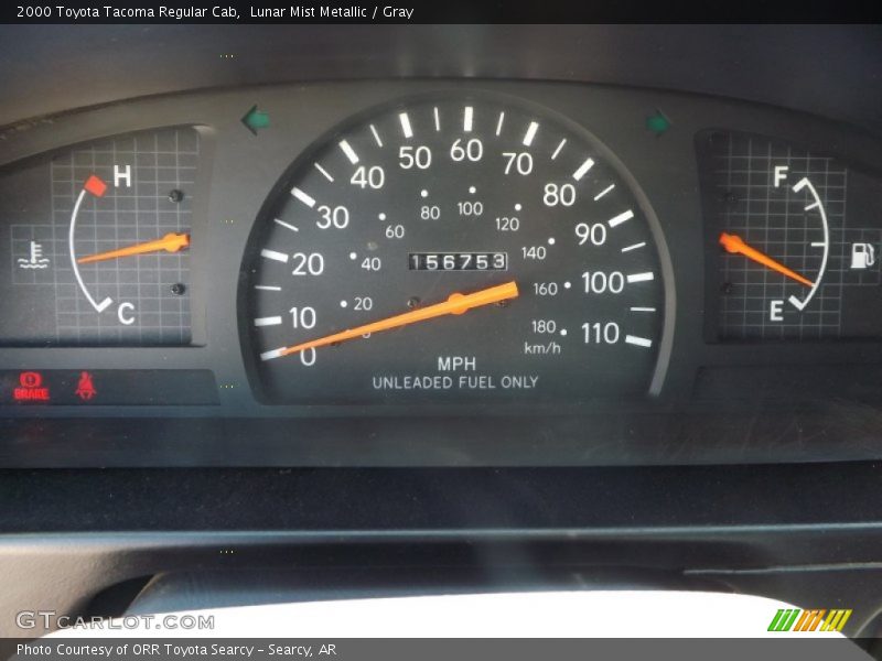  2000 Tacoma Regular Cab Regular Cab Gauges
