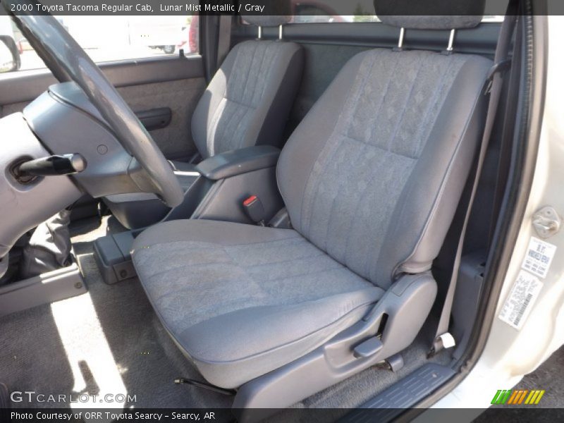 Front Seat of 2000 Tacoma Regular Cab