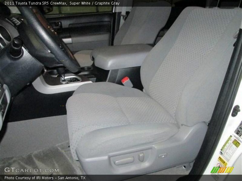 Super White / Graphite Gray 2011 Toyota Tundra SR5 CrewMax