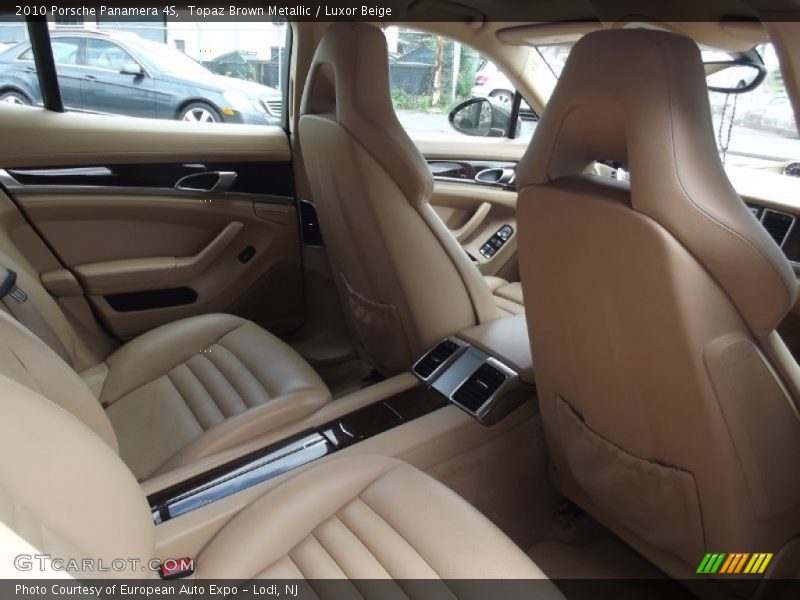 Topaz Brown Metallic / Luxor Beige 2010 Porsche Panamera 4S