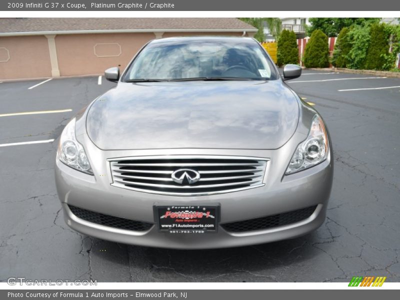 Platinum Graphite / Graphite 2009 Infiniti G 37 x Coupe