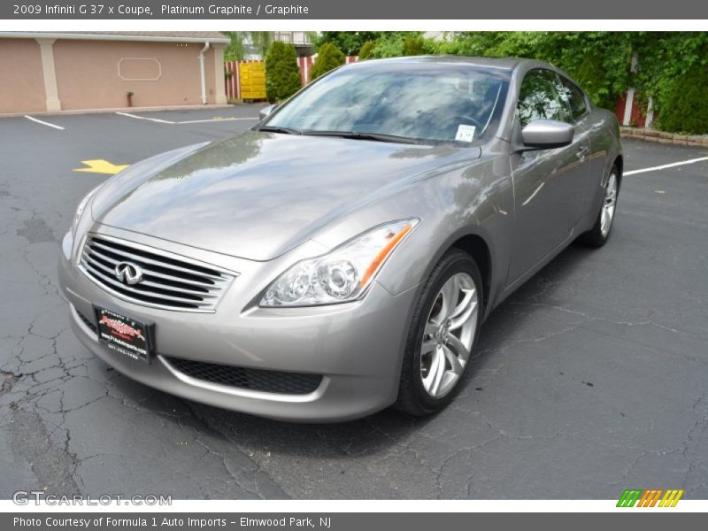 Platinum Graphite / Graphite 2009 Infiniti G 37 x Coupe