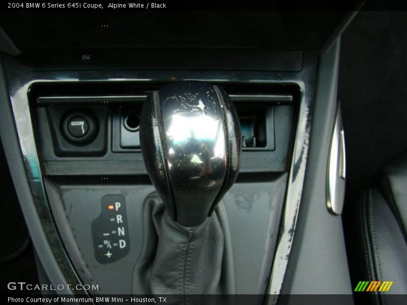 Alpine White / Black 2004 BMW 6 Series 645i Coupe