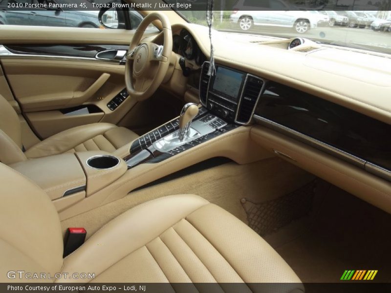 Topaz Brown Metallic / Luxor Beige 2010 Porsche Panamera 4S