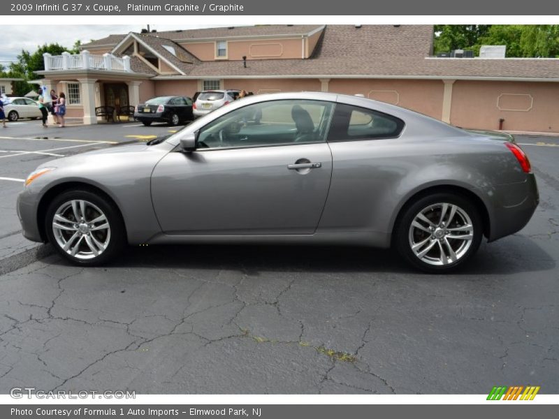 Platinum Graphite / Graphite 2009 Infiniti G 37 x Coupe