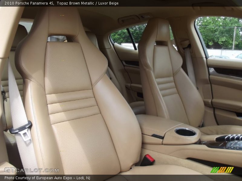 Topaz Brown Metallic / Luxor Beige 2010 Porsche Panamera 4S