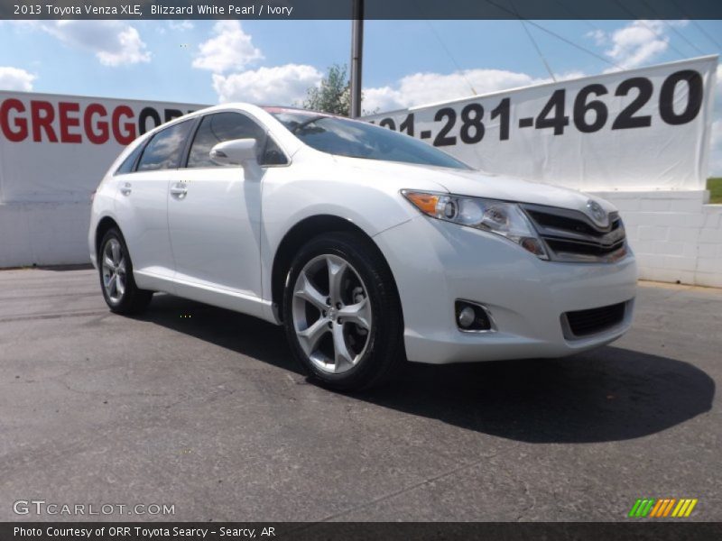 Blizzard White Pearl / Ivory 2013 Toyota Venza XLE