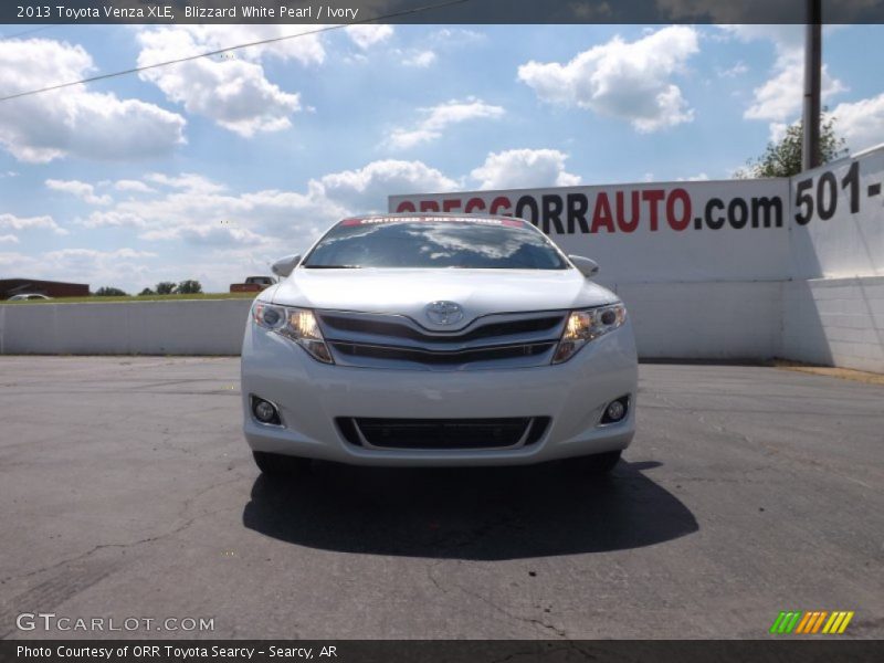 Blizzard White Pearl / Ivory 2013 Toyota Venza XLE