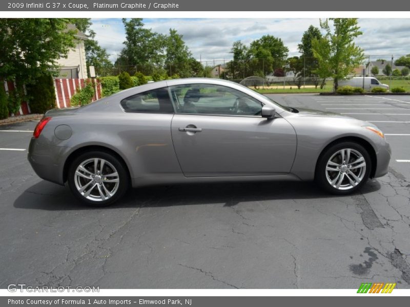 Platinum Graphite / Graphite 2009 Infiniti G 37 x Coupe