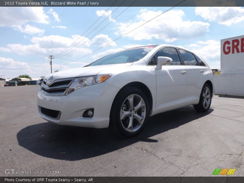 Blizzard White Pearl / Ivory 2013 Toyota Venza XLE