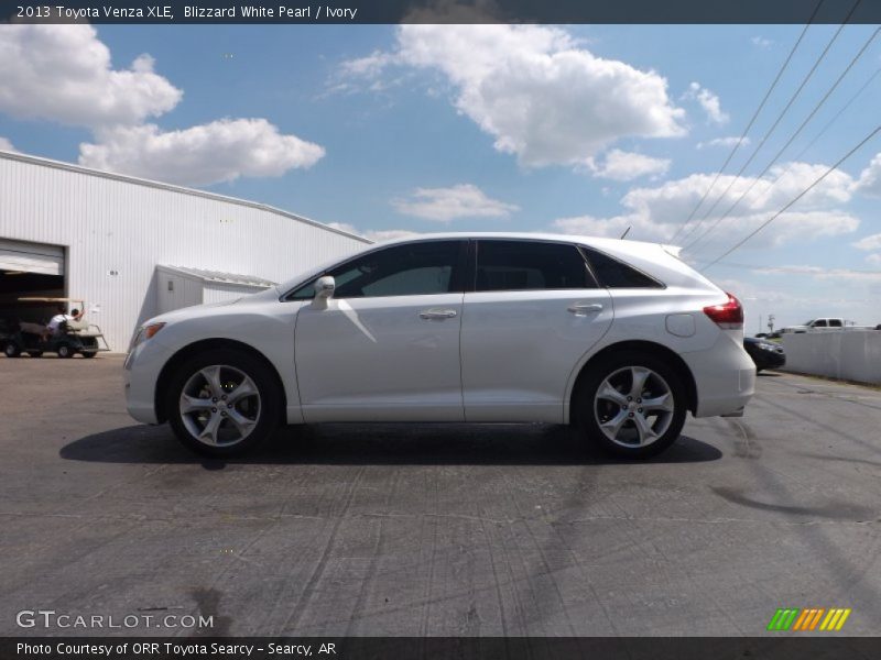 Blizzard White Pearl / Ivory 2013 Toyota Venza XLE