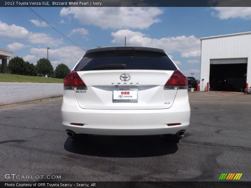 Blizzard White Pearl / Ivory 2013 Toyota Venza XLE
