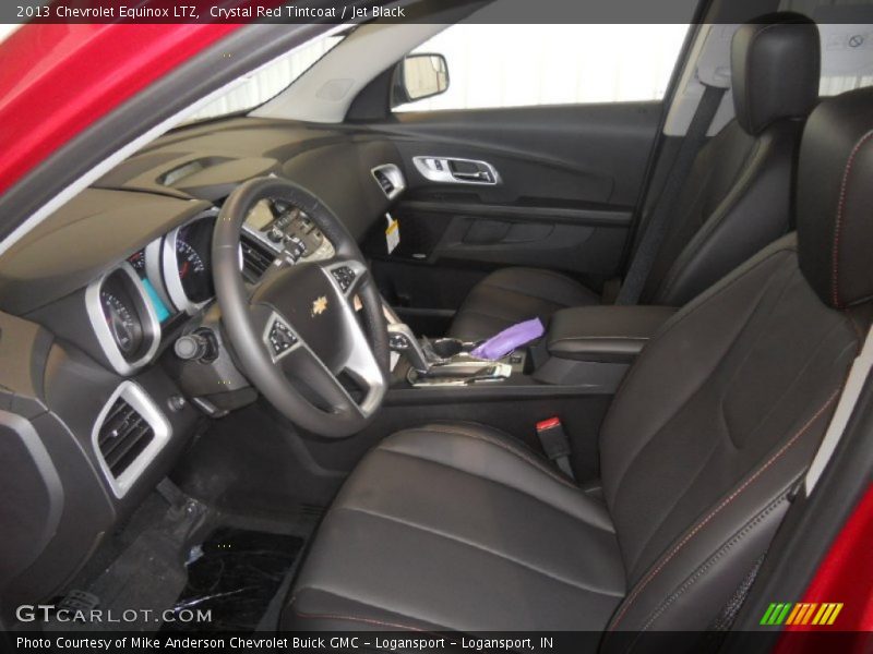 Crystal Red Tintcoat / Jet Black 2013 Chevrolet Equinox LTZ
