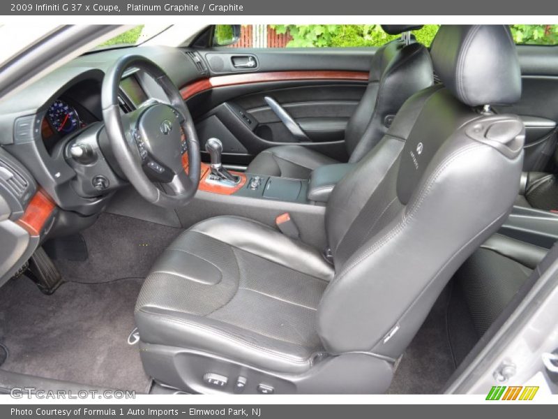 Platinum Graphite / Graphite 2009 Infiniti G 37 x Coupe