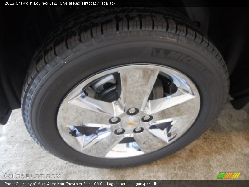 Crystal Red Tintcoat / Jet Black 2013 Chevrolet Equinox LTZ